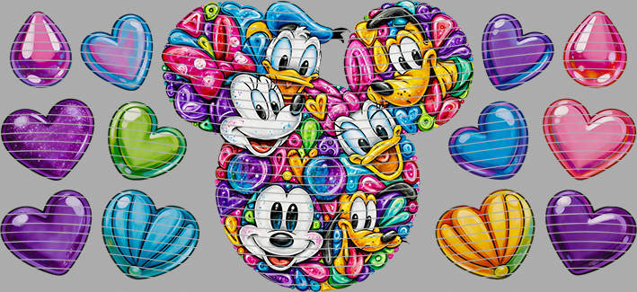 16oz Disney style-D-3438